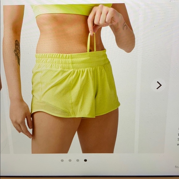 💚💛Hotty Hot short NWT Lemon Vibe💛💚 - Picture 4 of 4